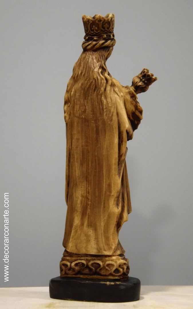 escultura arte sacro Virgen gótica