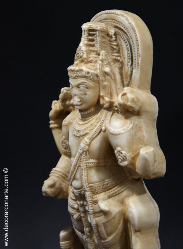 figura decorativa India dios Vishnú