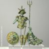 figura decorativa armadura gladiador