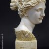 figura decorativa cabeza Diana Artemisa