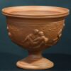 figura decorativa copa ceramica