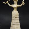 figura decorativa Creta diosa serpientes minoica