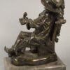 figura decorativa viejo jarra