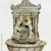 escultura decoración fuente niños