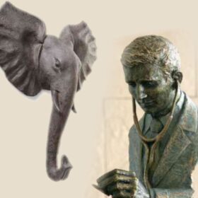 Verschiedene Figuren und Skulpturen