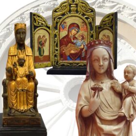 Arte religioso cristiano. Tallas, Marfilinas, Figuras e iconos