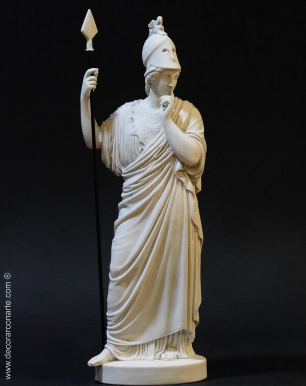 Sculpture Athena Giustiniani. 40cm. Decorar con Arte