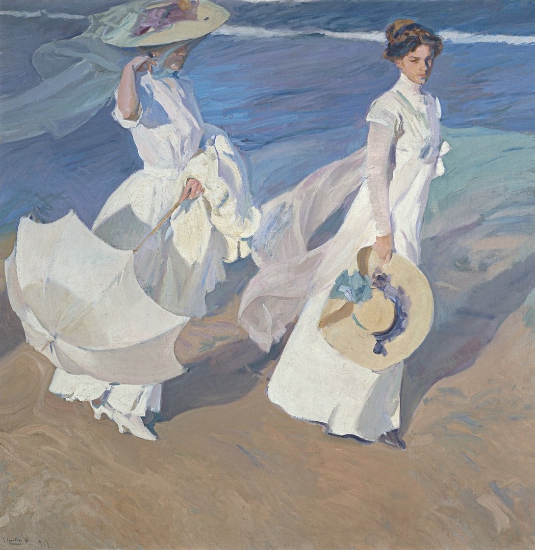 41127-Joaquin_Sorolla_Bastida-paseando_por_el_mar