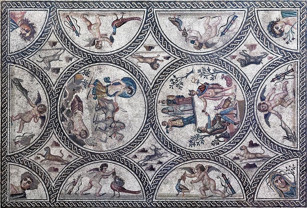 mosaico Castulo.