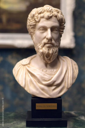 busto de Marco Aurelio busto di Marco Aurelio
