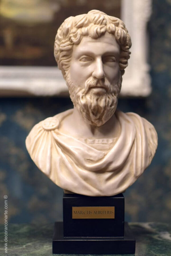 busto de Marco Aurelio Büste von Marcus Aurelius
