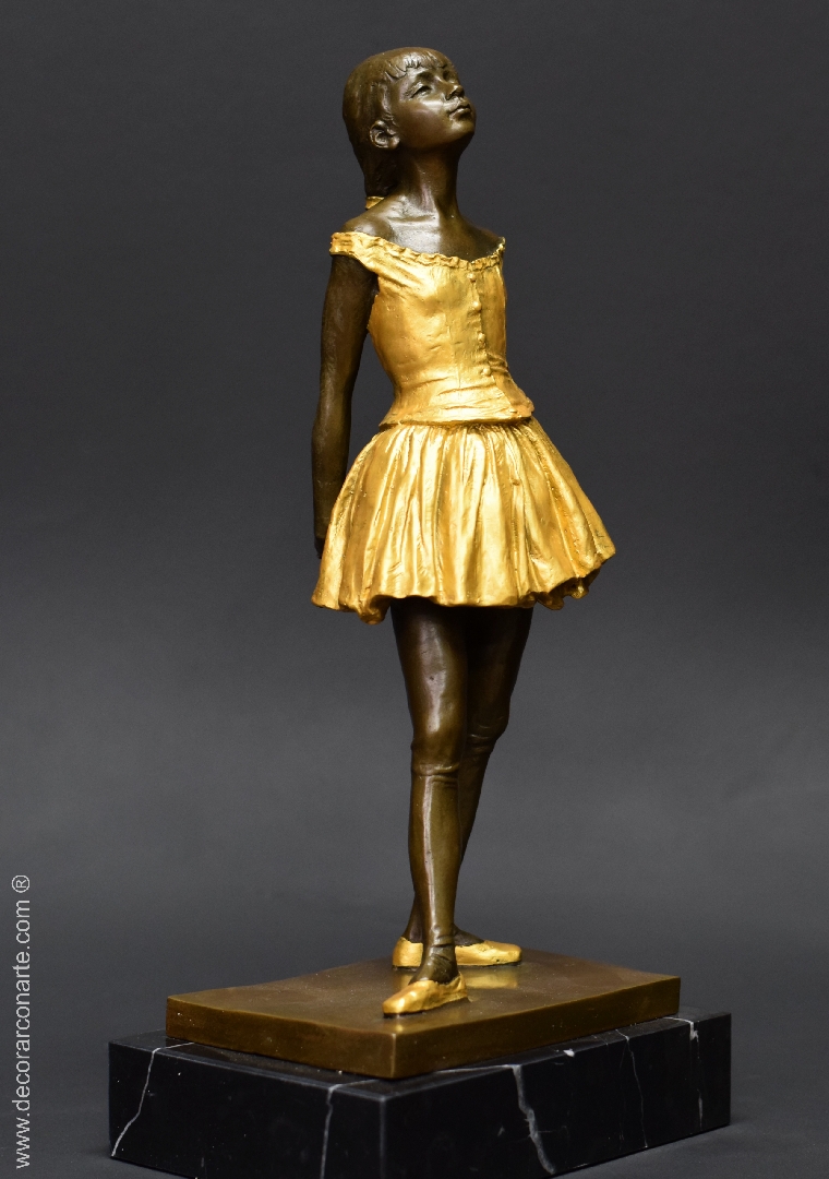 Glow spand videnskabelig Ballerina by Degas. Bronze. 38 cm. - Decorar con Arte