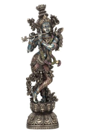 dios hindú Krishna flauta