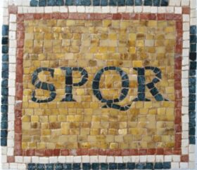 mosaico SPQR
