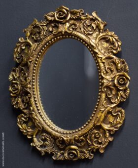 espejo ovalado