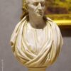 Busto de Cicerón con base redonda Cicero-Büste mit rundem Sockel