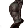 Busto de Ares en color negro