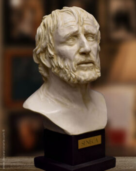 busto de Séneca Busto di Seneca