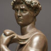 Escultura David de Miguel Ángel acabado bronce