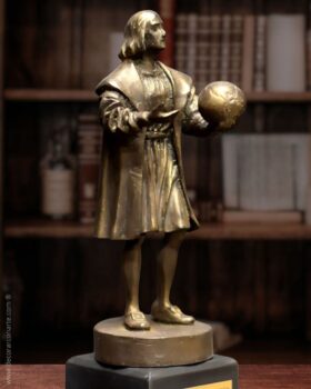 escultura de cristóbal colón Sculpture de Christophe Colomb